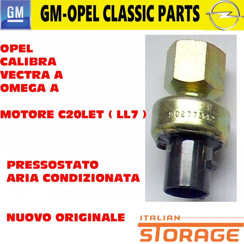 1854768 90277342, Opel Calibra Vectra A Omega A Pressostato Aria  Condizionata Originale 1854768 90277342