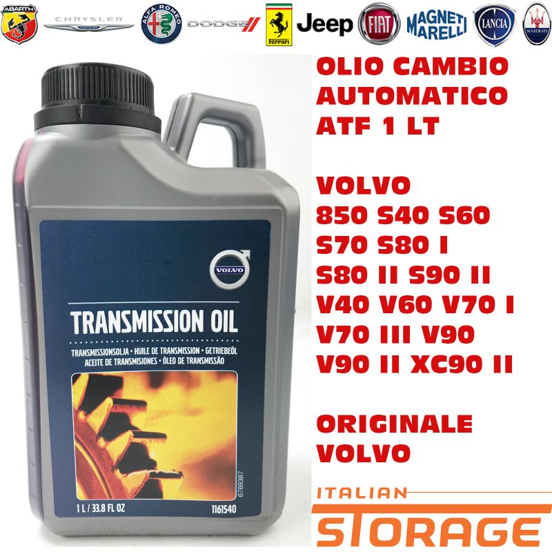 1161540, Volvo Olio Cambio Automatico Atf 1 Lt Originale 1161540