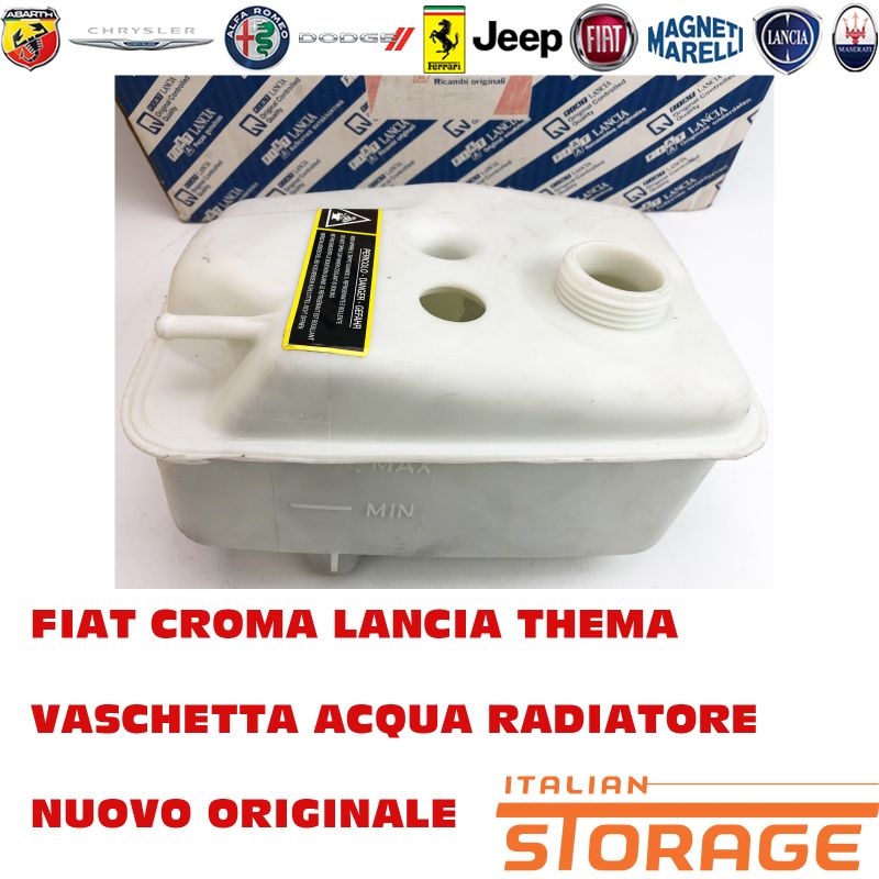 Vaschetta Serbatoio Acqua Radiatore STAR Con Tappo E Sensore Per Fiat Croma E Lancia Thema