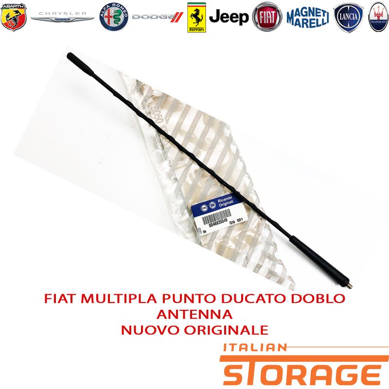 Universal 40cm Flexible AM/FM Car Radio Antenna – Fits Fiat Multiplea, Fiorino, Ducato, Scudo – Surga Performance