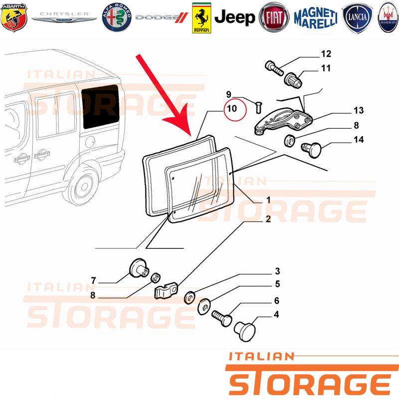 Grande Vaso A Stelo In Vetro Di Murano | Beggi Antichità - Foto 10