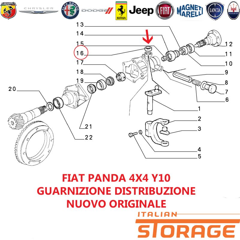 4414212 Junta tapa carcasa cambio Fiat Panda 4x4 /Uno /Lancia Y10 4414212 Junta tapa carcasa cambio Fiat Panda 4x4 /Uno /Lancia Y10