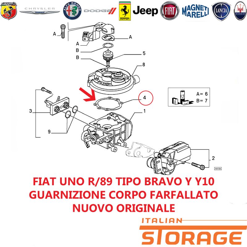 FEL-PRO 61560 Guarnizione Corpo Farfalla - Sostituzione OEM, Tenuta Perfetta Per Auto