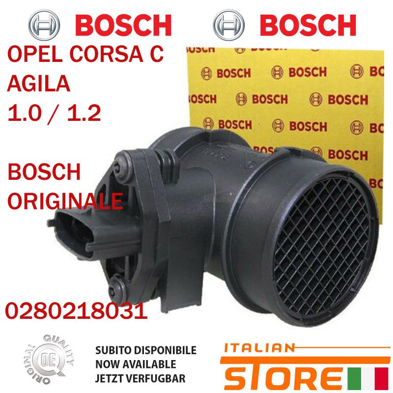 Bosch 0280218100 - Misuratore Massa Aria (Debimetro) - Qualità Originale