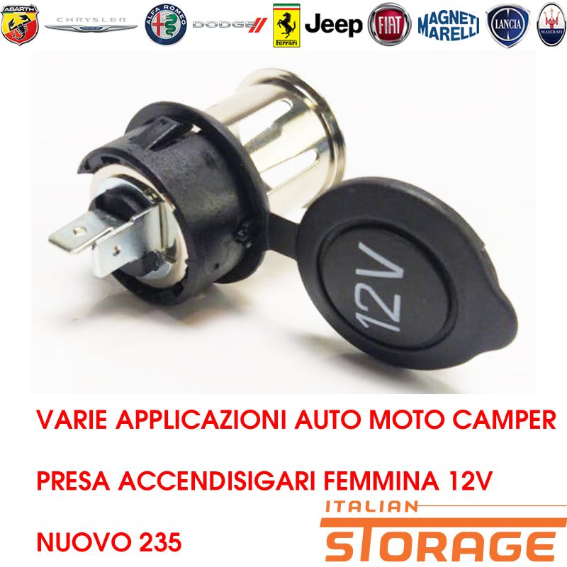 Xplorer Presa Accendisigari Femmina 12V Per Moto