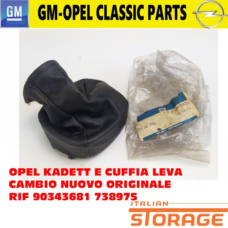 VOLVO S40/V40 (2004 +) Cuffia Leva Cambio 100% Pelle Colore Nero