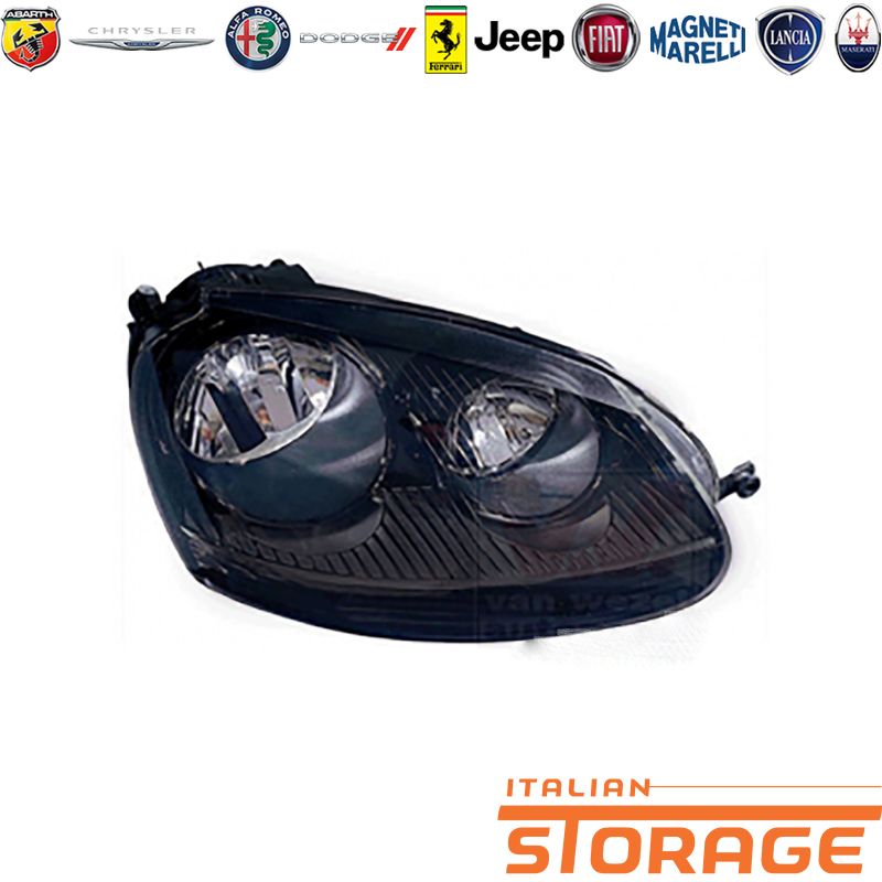 RENAULT CLIO - proiettore bordo nero - fari e fendinebbia