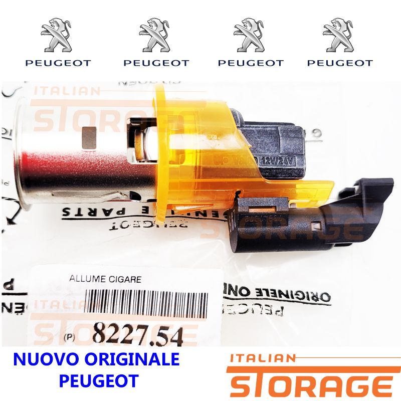 Presa Accendisigari 12V, 822754 Presa Accendisigari 12V Per Peugeot 206 308 406 607 1007 85891766