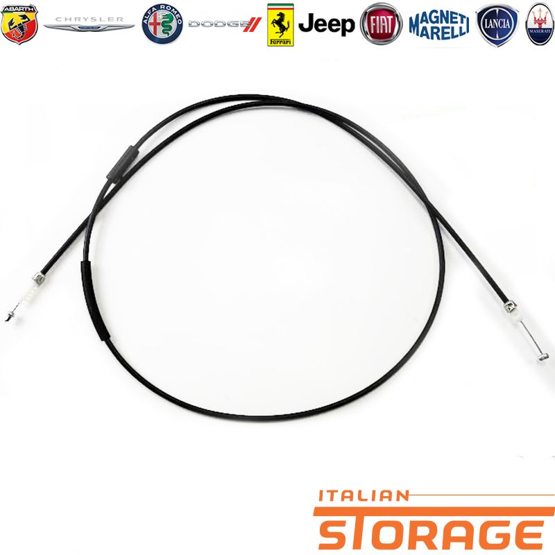 VGOL Cavo di rilascio del cofano con fermo 7937Q8 compatibile con Peugeot Partner (Mk2)/Partner Tepee compatibile con filo di rilascio del cofano del cofano Citroen Berlingo