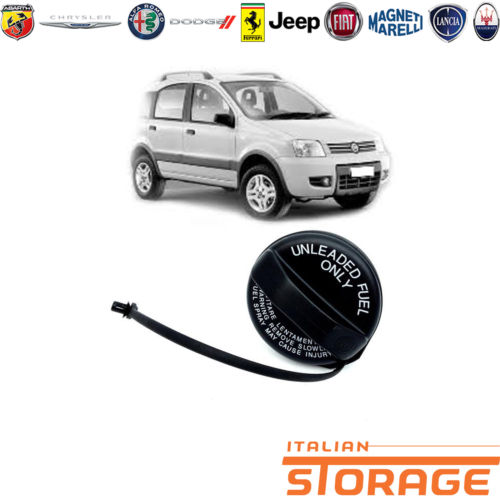 Tappo Serbatoio Benzina Per Fiat Panda 2003-2009 - Ricambio OEM 46820586, Nero - Foto 11