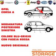 Opel Corsa A Modanatura Portiera Posteriore Sinistra Nuovo Originale 171740 90316033
