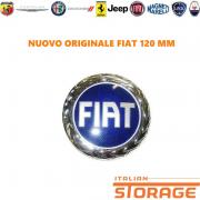 Set 4 Mollette Grappette Fermi Fregi Stemma Emblema Fiat Lancia Alfa COD 71490 